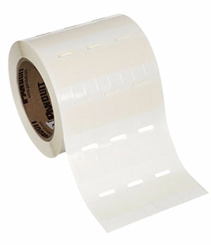 Panduit Thermal Transfer Self-Laminating Label, 1x0.75-Inch, White (2,500-Pack)