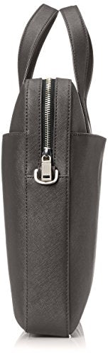 Jack Spade Men's Barrow Leather Slim Brief, Grey, One Size