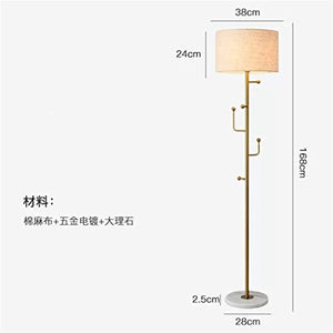 None LED Floor Lamp Nordic Hanging Ground Lamp