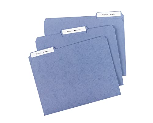 Avery File Folder Labels, TrueBlock Technology, Permanent Adhesive, 2/3" x 3-7/16", Box of 1,500, Case Pack of 5 (5366)