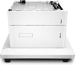 HP P1B12A Paper Feeder and Stand - Printer Base with Media Feeder - 2550 Sheets in 2 Tray(s) - for Color Laserjet Enterprise M652, M653, Laserjet Ente