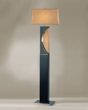 NOVA of California 1736 Half Moon Floor Lamp, One Size, Dark Brown