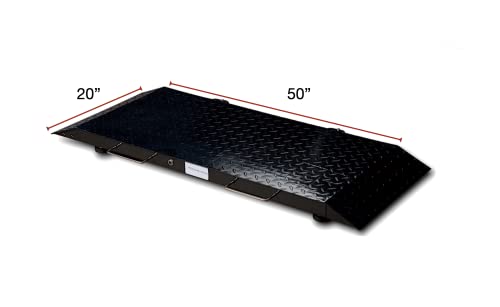 Liberty Scales LS-920-2k Industrial Portable Floor Scale for Small Animal, 50" x 20" Platform / up to 2000 lbs