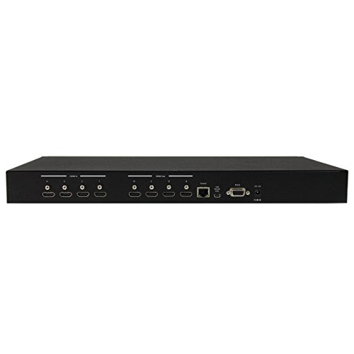 StarTech.com 4x4 HDMI Matrix Switch with Picture-and-Picture Multiviewer or Video Wall - 4x4 Matrix Switch with Video Combining (VS424HDPIP)