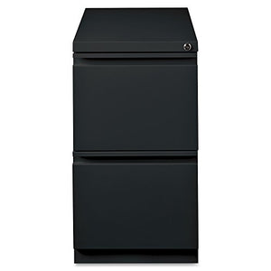 Lorell Mobile Pedestal File, F/F, Black, LLR 49524