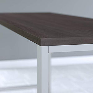 Bush Business Furniture 400 Series 72W x 24D Table Desk in Storm Gray