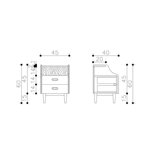 Bedroom Bedside Cabinet Small Home Bedroom Bedside Storage Cabinet