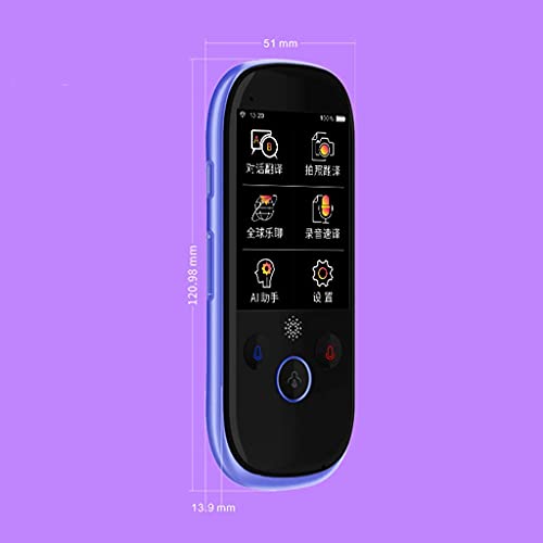 UsmAsk Language Translator Device - 77Language Smart Translations, Photo Translation, Offline Mode - Black
