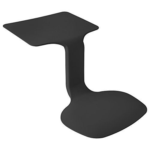 ECR4Kids The Surf Portable Lap Desk, Kids Floor Desk, Flexible Seating for Schools, Classrooms and Homeschool, One-Piece Writing Table, Alternative Seating, 10-Pack - Black