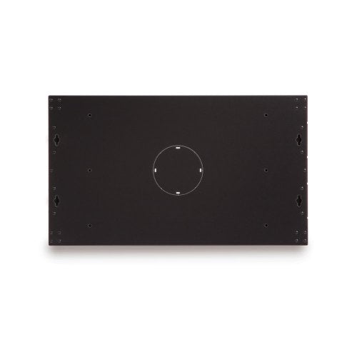 6U LINIER Swing-Out Wall Mount Cabinet - Glass Door