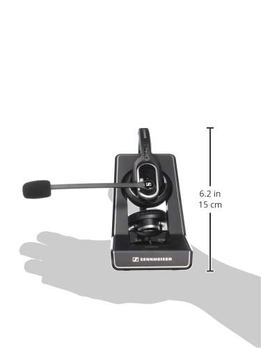 Sennheiser SD Pro 2 (506008) - Double-Sided Multi Connectivity Wireless Headset for Desk Phone & Softphone/PC Connection, Ultra Noise-Cancelling Microphone (Black)