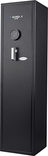 BARSKA New Large Quick Access Keypad Rifle Safe Cabinet 4.3 Cubic Feet