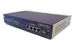 Obihai OBi508vs Universal Telephone Adapter with 8-Phone Ports (FXS), T.38 Fax, PSTN Failover, 4-Port Ethernet Switch (1 GigE + 3 10/100FE), Supports 9 VoIP Accounts (SIP and Google Voice) and OBiTALK