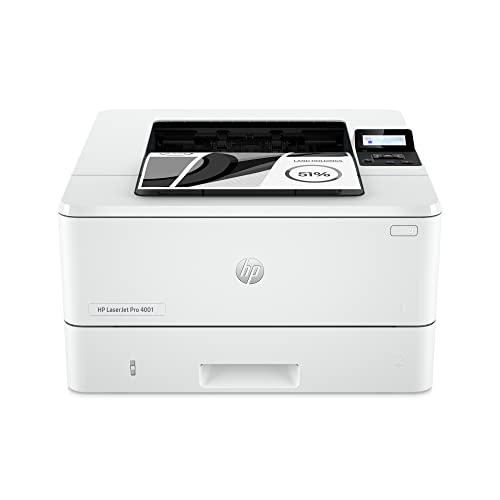 HP LaserJet Pro 4001dwe Monochrome Wireless Printer with HP+ Smart Office Features