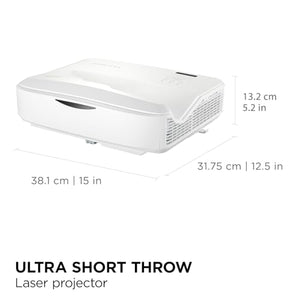 ViewSonic LS832WU Ultra Short Throw Projector 5000 Lumens WUXGA 1.3x Optical Zoom