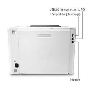 HP Color LaserJet Pro M454dn Printer, Double-Sided Printing & Built-in Ethernet (W1Y44A)
