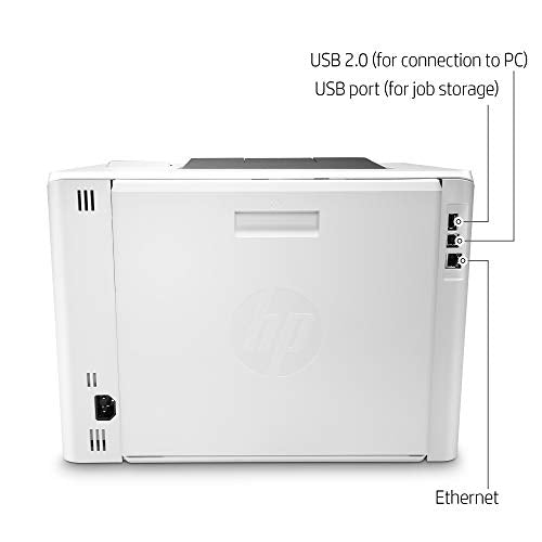 HP Color LaserJet Pro M454dn Printer, Double-Sided Printing & Built-in Ethernet (W1Y44A)