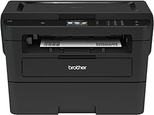 Brother Premium HL L23 Series Compact Monochrome All-in-One Laser Printer I Print Scan Copy I 2.7" Color LCD I Wireless | Mobile Printing I Auto 2-Sided Printing I 36 ppm + Delca HDMI Cable