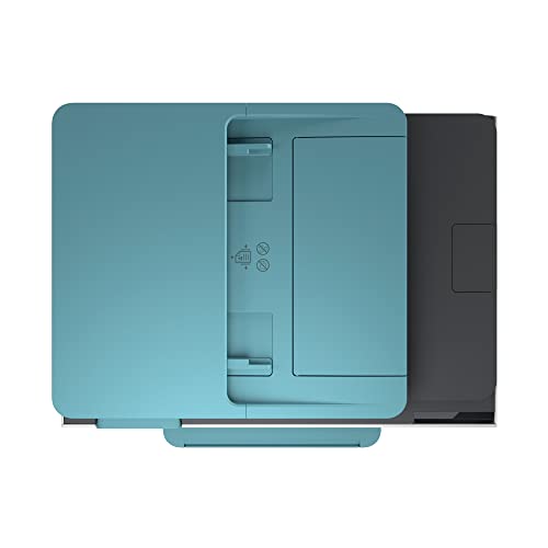HP OfficeJet Pro 8028eB All-in-One Wireless Color Inkjet Printer for Home Office, Blue - Print Scan Copy Fax - 20 ppm, 4800 x 1200 dpi, 35-Sheet ADF, Automatic 2-Sided Printing