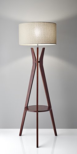 Adesso 3471-15 Bedford 59.5" Floor Lamp, Smart Outlet Compatible