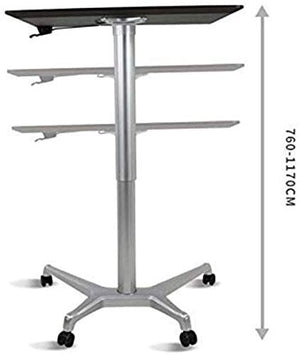 WYKDL Ergonomic Standing Desk Converter - Height Adjustable Stand Up Workstation