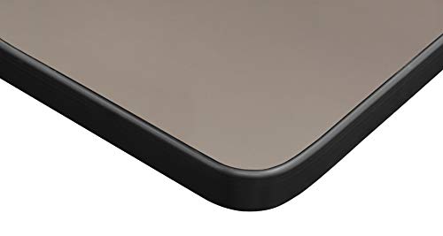 Regency Kee Flip Top Mobile Training Table, 72 x 30 inch, Beige