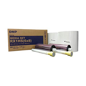 DNP Print Media for DS-RX1HS High Speed Dye Sub Printer - 6x8 350 Prints Per Roll; 2 Rolls Per Case (700 Total Prints)
