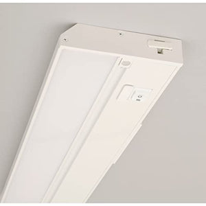 Lighting by AFX 9 in. Under Cabinet Light in Brushed Aluminum Finish (18W - 40 in. L x 3.75 in. W x 1 in. H)