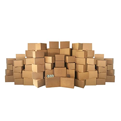 6 Room Economy Kit 82 Moving Boxes Plus Moving Supplies.