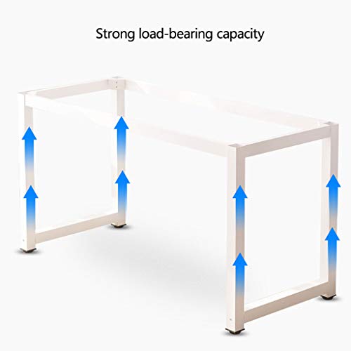 Computer Desk White Study Table Home Office Workstation 160x80x74cm