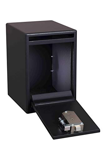 Protex TC-03K Black Heavy-Duty Drop Box/Dual Key