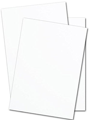 Heavy White Card Stock - 17" x 11" Premium 80 Lb. Cover Super Smooth - Great for Printing (1000 Sheets)