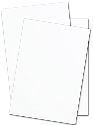 Heavy White Card Stock - 17" x 11" Premium 80 Lb. Cover Super Smooth - Great for Printing (1000 Sheets)