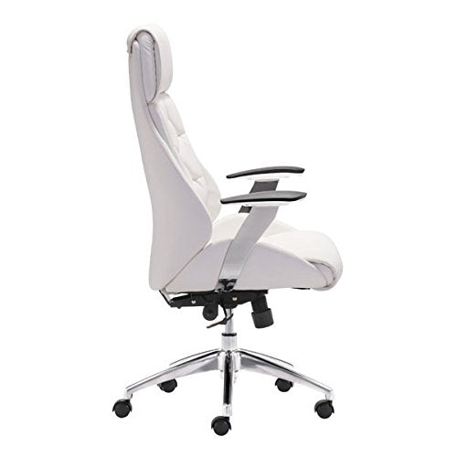 Zuo Modern 205891 Boutique Office Chair, White