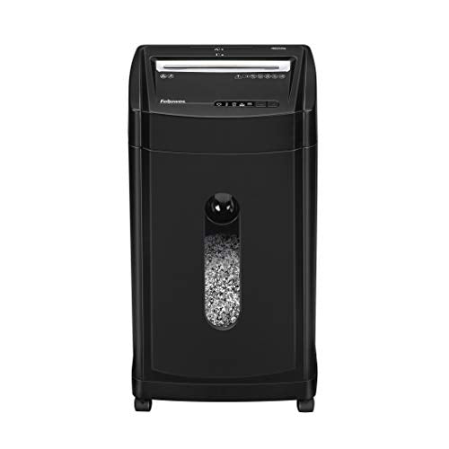 46Ms 12-Sheet Micro-Cut Heavy Duty Office Paper Shredder with Auto Reverse Jam Prevention Feature and SilentShred Technology (4817001-99)