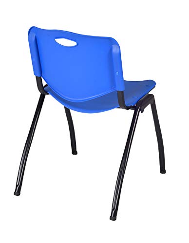 Regency Lewis Stackable Chair Set, Blue (Set of 40)
