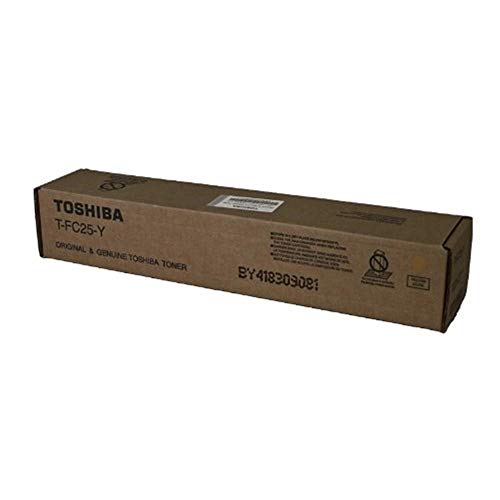 Toshiba T-FC25-Y e-Studio 2040 2540 3040 3540 4540 Toner Cartridge (Yellow) in Retail Packaging