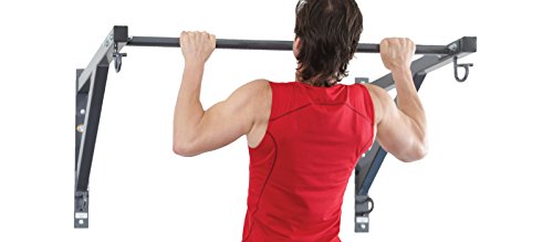 Core Energy Fitness Anchor Gym PULL UP BAR - Modular Wall Mount Station. Designed for Body Weight Straps, Resistance Bands, Strength Training, Home Gym, Physical Therapy - (wood screws included )