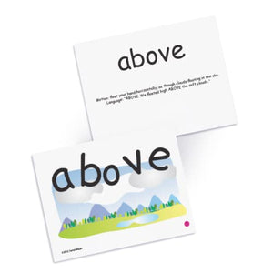 607 SnapWords Teaching Cards