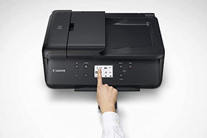 Canon Wireless Pixma Inkjet All-in-one Printer with Scanner, Copier, Mobile Printing, Airprint and Google Cloud + Bonus Set of Ink and Printer Cable