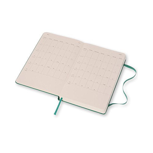 Moleskine 2017 Daily Planner, 12M, Large, Malachite Green, Hard Cover (5 x 8.25)