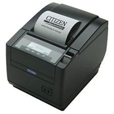 Citizen America CT-S651DC3RSUBKP CT-S651 Series POS Thermal Printer with PNE Sensor, Front Exit, RS-232C Serial Connection, Black