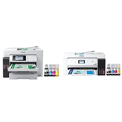 Epson EcoTank Pro ET-16600 Wide-Format Color Inkjet All-in-One Printer & EcoTank ET-15000 Wireless Color All-in-One Printer