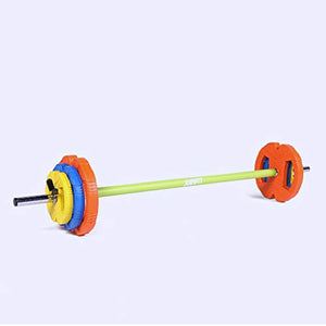 Barbell Plates 40 lbs Weight Adjustable Barbells Barbell Set with 1.3 Meters Connector for Home Gym Fitness Lifting Exercise Workout Strength Training Equipment