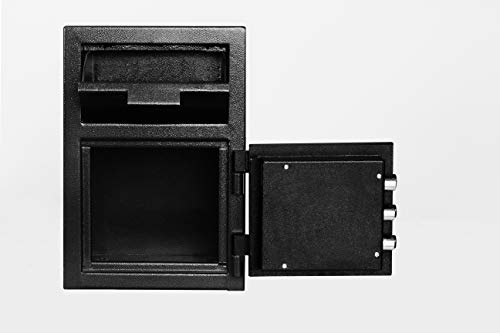 Templeton Standard Depository Safe - Electronic Keypad Combination & Key Backup, 1.12 CBF