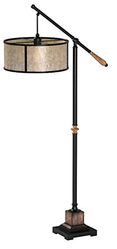 Uttermost 28584-1 Sitka Lamp, Aged Black Metal