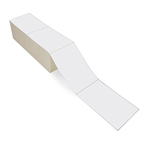 Smith Corona - 10 Stacks - Fanfold 4" x 6" Direct Thermal Labels, 20000 Labels Total, Made in The USA, for Thermal Printers (2000 Labels Per Stack) - Zebra Compatible