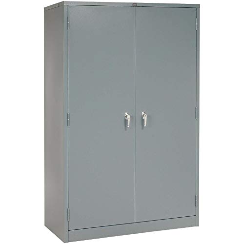 Global Industrial Metal Storage Cabinet 48x24x78, Gray
