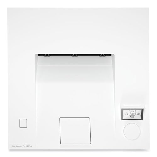 HP Color LaserJet Pro 4201dn Printer - Fast Print Speeds, Easy Setup, Mobile Printing, Advanced Security - White