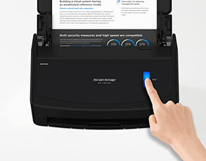 ScanSnap iX1400 Color Document Scanner with Auto Document Feeder - Black